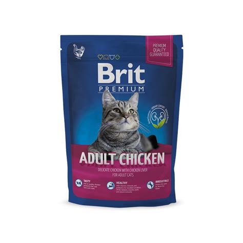 Brit Premium Cat Adult Chicken 300 G 933 Ron Petmart Petshop