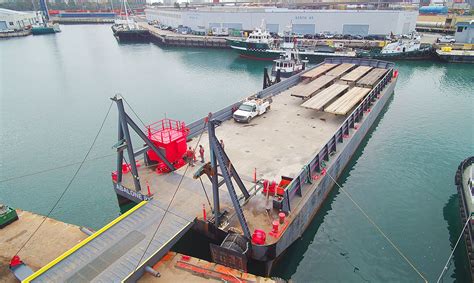 They are basically floating parking garages. Deck Barge ABS Load Lined | Abalone Pt. | Curtin Maritime ...