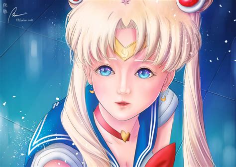 Artstation Sailor Moon Redraw