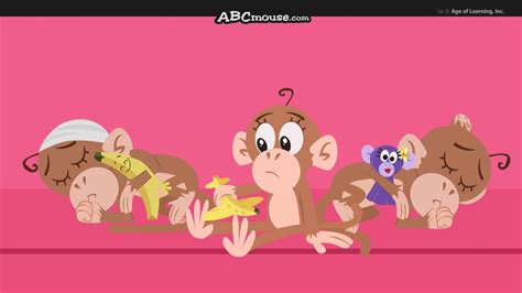 Five Little Monkeys By Abcmouse Com Youtube