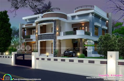Astounding 6 Bedroom House Plan Kerala Home Design And Floor Plans