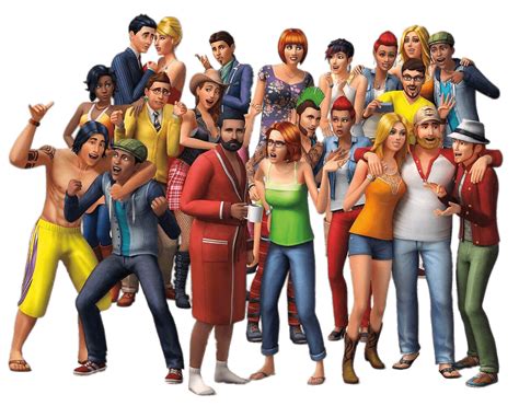 The Sims Characters Transparent Png Stickpng
