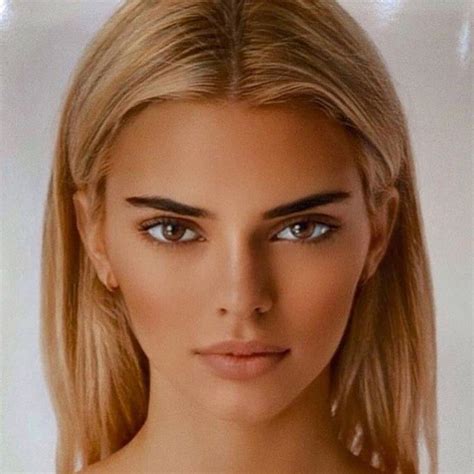 Slaygalore On Instagram “a Blonde Kendall 😍” Kendall Jenner Blonde Hair Kendall Jenner Face