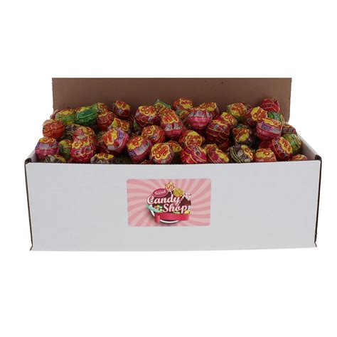 Buy Chupa Chups Lollipops Assorted Flavors In Box 4lb Bulk Candy
