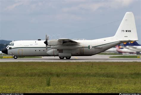 7t Whn Algerian Air Force Lockheed C 130h 30 Hercules L 382 Photo By