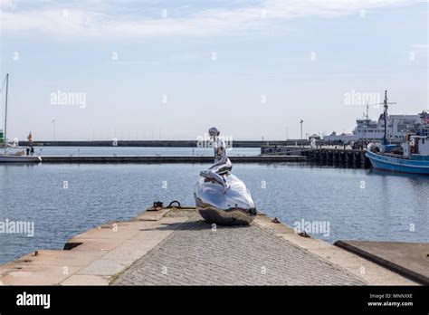 Sculpture Han In Helsingor Denmark Stock Photo Alamy