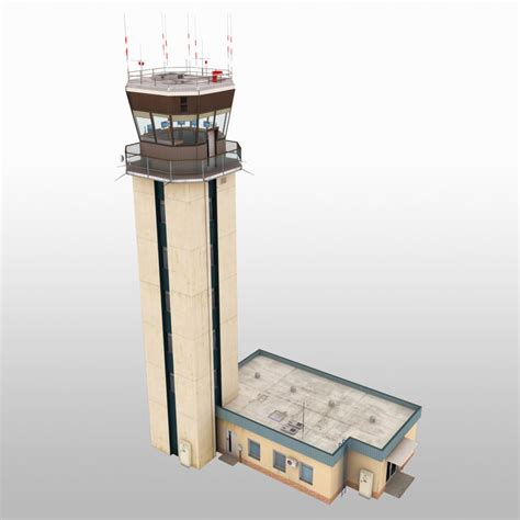 3d Air Traffic Control Tower