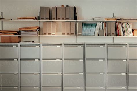 Shop our file cabinet selections and make office storage less work. Stylish Filing Cabinet Office Storage In Empty Offive ...