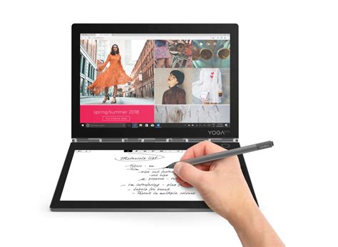 Lenovo Unveils Yoga Book C930 With Color And E Ink Displays Liliputing