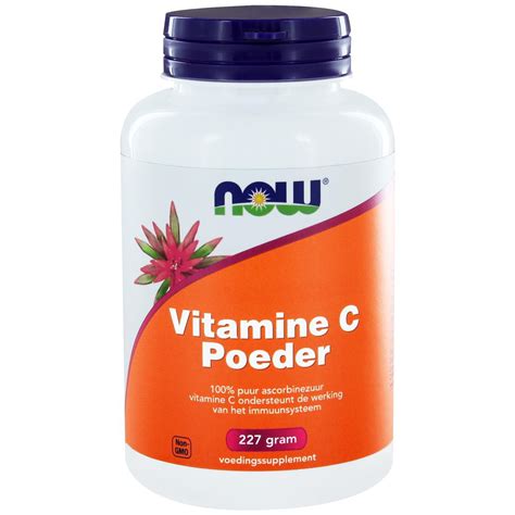 Vitamine übernehmen wichtige funktionen im körper und sorgen zum beispiel dafür, dass im stoffwechsel oder bei der blutbildung alles funktioniert. Koop Vitamine C Poeder ascorbinezuur (227 gram) - NOW ...