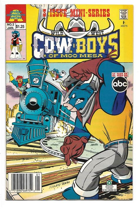 Wild West Cowboys Of Moo Mesa S 1 3 Archie Comics Complete Set