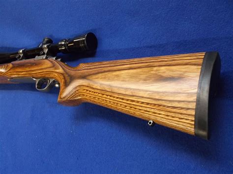Ruger M77 Mark Ii Rifle 220 Swift Tiger Wood Bull Barrel Tasco