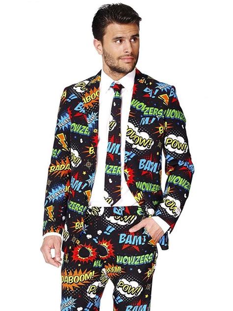 Opposuits Crazy Suits For Men Comes With Jacket Pants And Tie In Funny