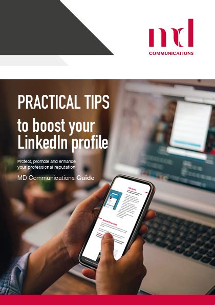 Practical Tips To Boost Your Linkedin Profile Md Communications