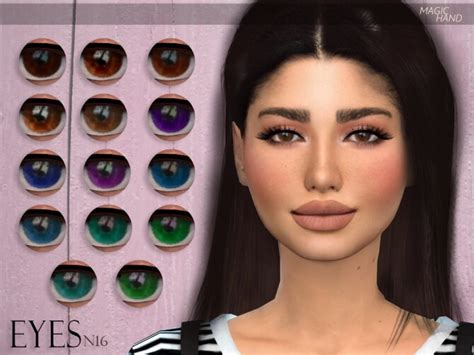 Eyes N06 By Magichand Sims 4 Eyes