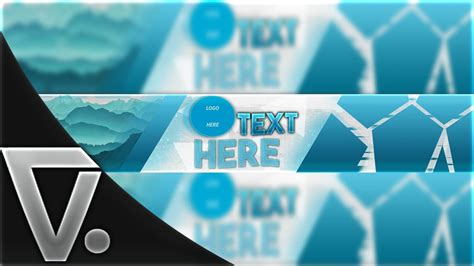 Free Channel Art Template Youtube