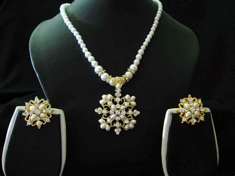 Pearl Fashion Jewelry Necklace Set 33 ~ Fashion Jewellery