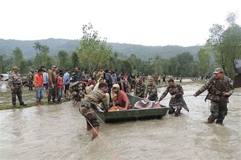 Jammu And Kashmir Submerged In Massive Floods Nearly 150 Dead Photo