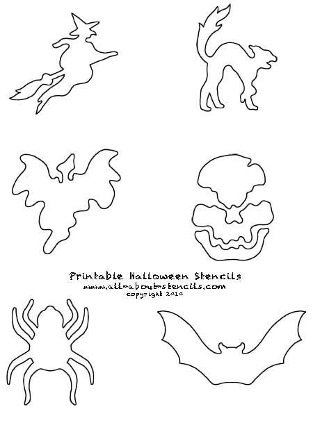 Printable Halloween Stencils For Fun Craft Projects Halloween