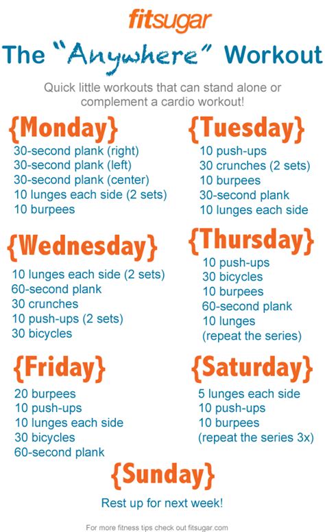 This mass building workout focuses on stimulating muscular hypertrophy and developing raw strength. Workout Poster For the Week | POPSUGAR Fitness
