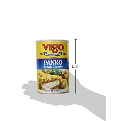Vigo Italian Style Seasoned Panko Bread Crumbs 8 Ounce