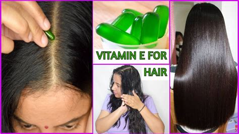 How To Use Vitamin E Capsule For Your Hair Get Long Thick Healthy