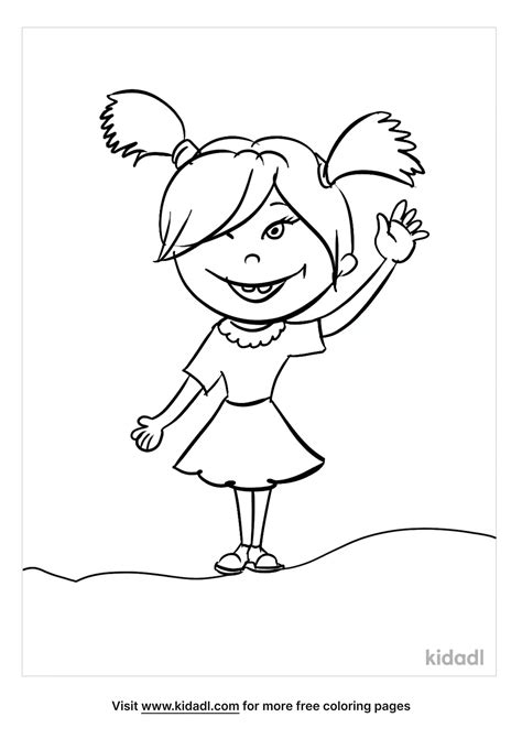 Free Hello Kids Coloring Page Coloring Page Printables Kidadl