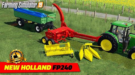 Fs19 New Holland Fp240 Review Youtube