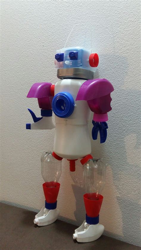 Robot Material Reciclado Proyectos De Reciclaje Para Niños Robot Con
