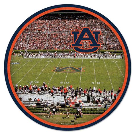 Find items like night game—yankee stadium puzzle at bas bleu. Auburn Tigers 500 Piece Stadium Puzzle