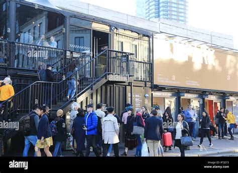 Boxpark In Bethnal Green A Shipping Container Pop Up Mall For Fashion