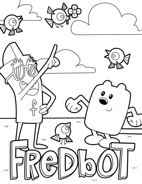 Get hold of these colouring sheets that are full of wow! Wubbzy Coloring Pages - Coloring Home