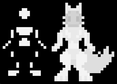 Pixel Art Proto Feel Free To Use The Body Frame On The Left To Make