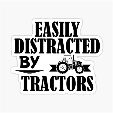 Easily Distracted By Tractors Tractors Lovers Tractor Lover Tractor Driver Farm Tractor