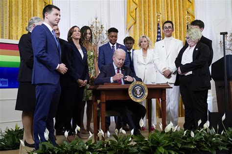 Biden Will Sign The Same Sex Marriage Bill In A Ceremony At The White House