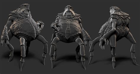 Crustaceanish Character Wip Zbrushcentral