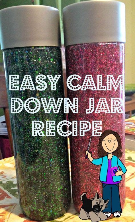 Calm Down Jar Recipe Calm Down Jar Calm Down Bottle Preschool