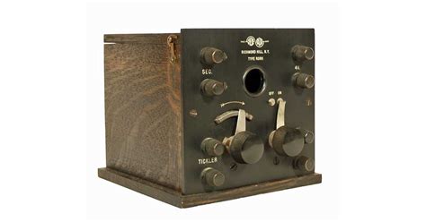 1919 Grebe Rorh Vacuum Tube Radio Detector Mint Condition
