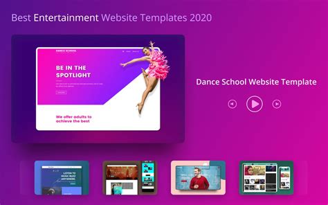 Best Free Entertainment Website Templates 2020 W3layouts