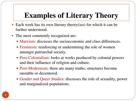 Ppt Literary Theory Powerpoint Presentation Free Download Id2237508