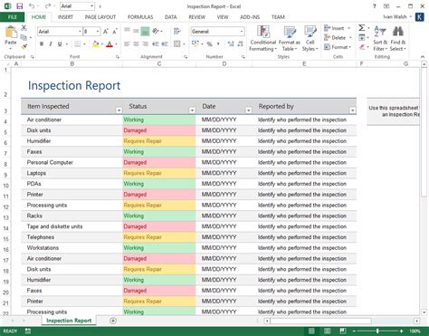 Follow Up Excel Template
