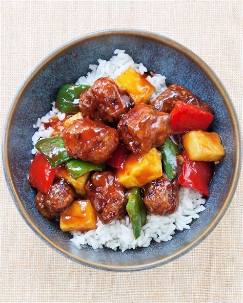 Bring to a near boil over medium heat, stirring occasionally to dissolve the sugar. Sweet and Sour Pork | Blue Jean Chef - Meredith Laurence