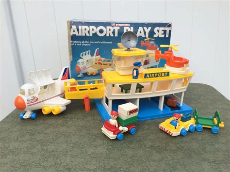 Lil Playmates Airport Play Set Toy Aeropuerto