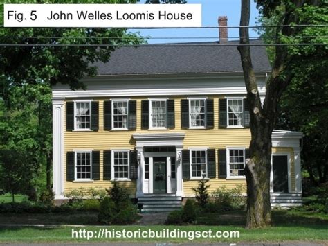Greek Revival Houses Historic Buildings Of Connecticut