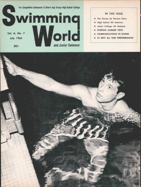 Swimming World Magazine July 1965 Issue