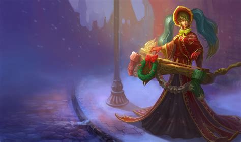 silent night sona league of legends wallpapers