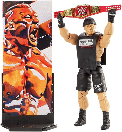 Wwe Brock Lesnar Elite Collection Action Figure In 2020 Wwe Action