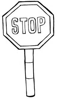 Stop Sign Coloring Pages Coloring Home