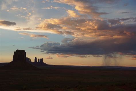 Rain Storm Over Monument Valley Smithsonian Photo Contest
