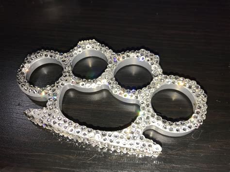 Bling Brass Knuckles Collectors Item And Icy Luxe Exclusive Original
